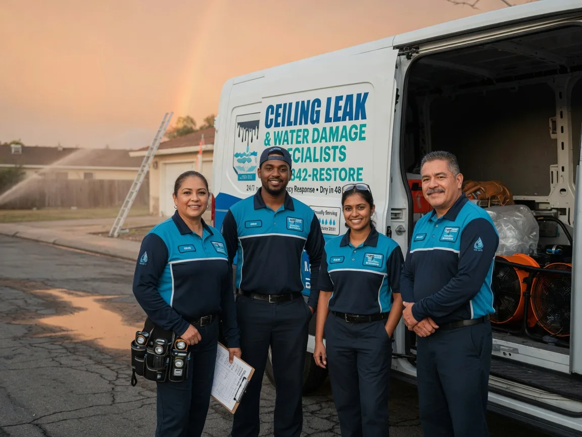Ceiling Leak Cleanup company in Roans Prairie, TX